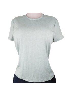 Decathlon Women's Mint Green Short Sleeve Casual Run T-Shirt Size M